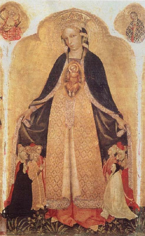 JACOBELLO DEL FIORE Madonna with the Cloak China oil painting art